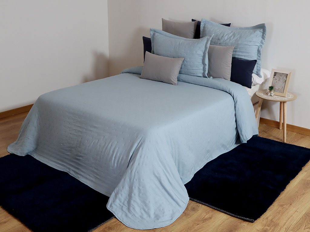 Bouti Turin Azul 135cm +2 f. cojín